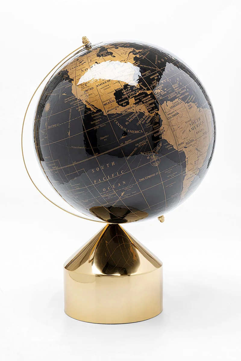 Globe Top Gold Deco Object