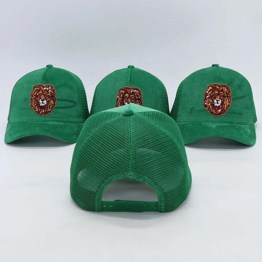 Green Lion Hat
