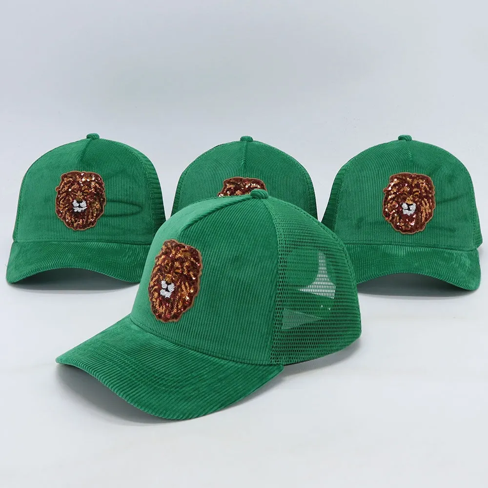 Green Lion Hat