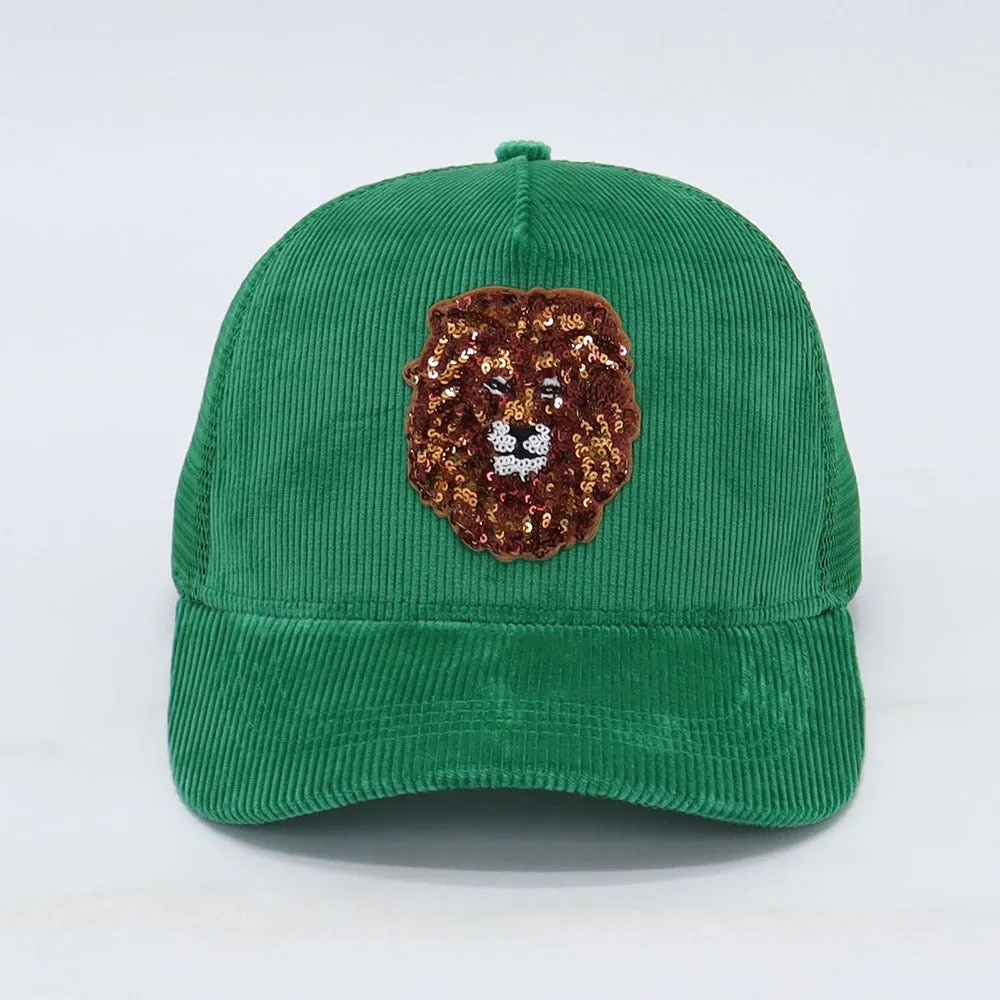 Green Lion Hat