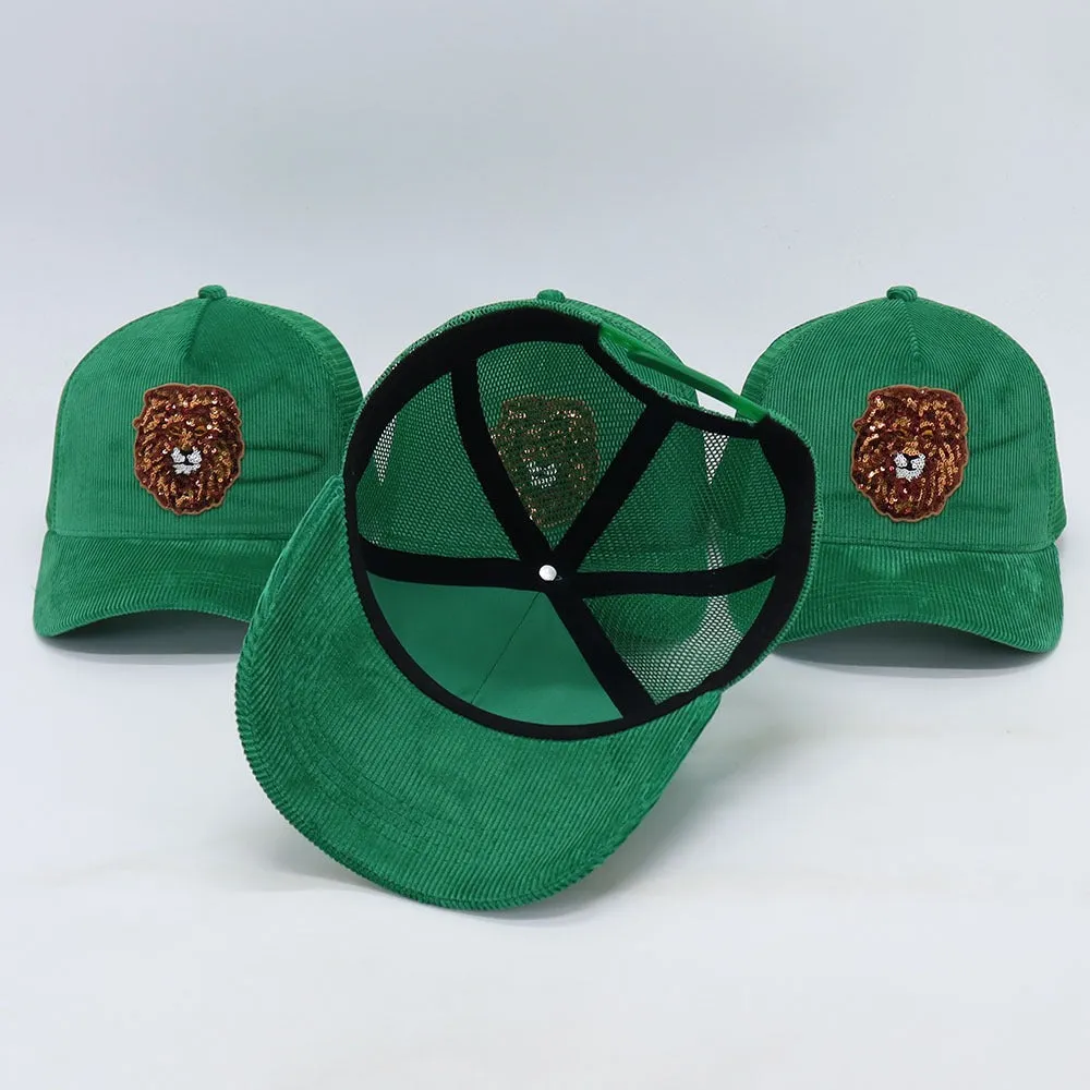 Green Lion Hat