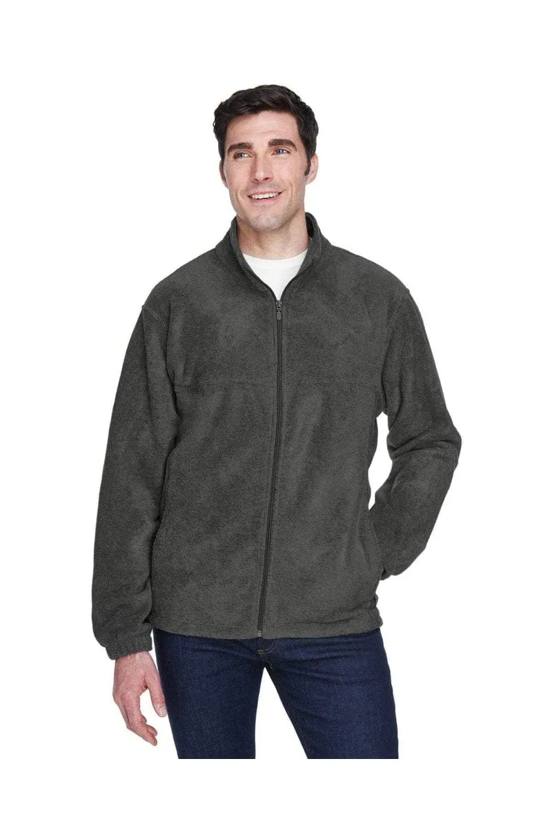 Harriton M990: Men's 8 oz. Full-Zip Fleece