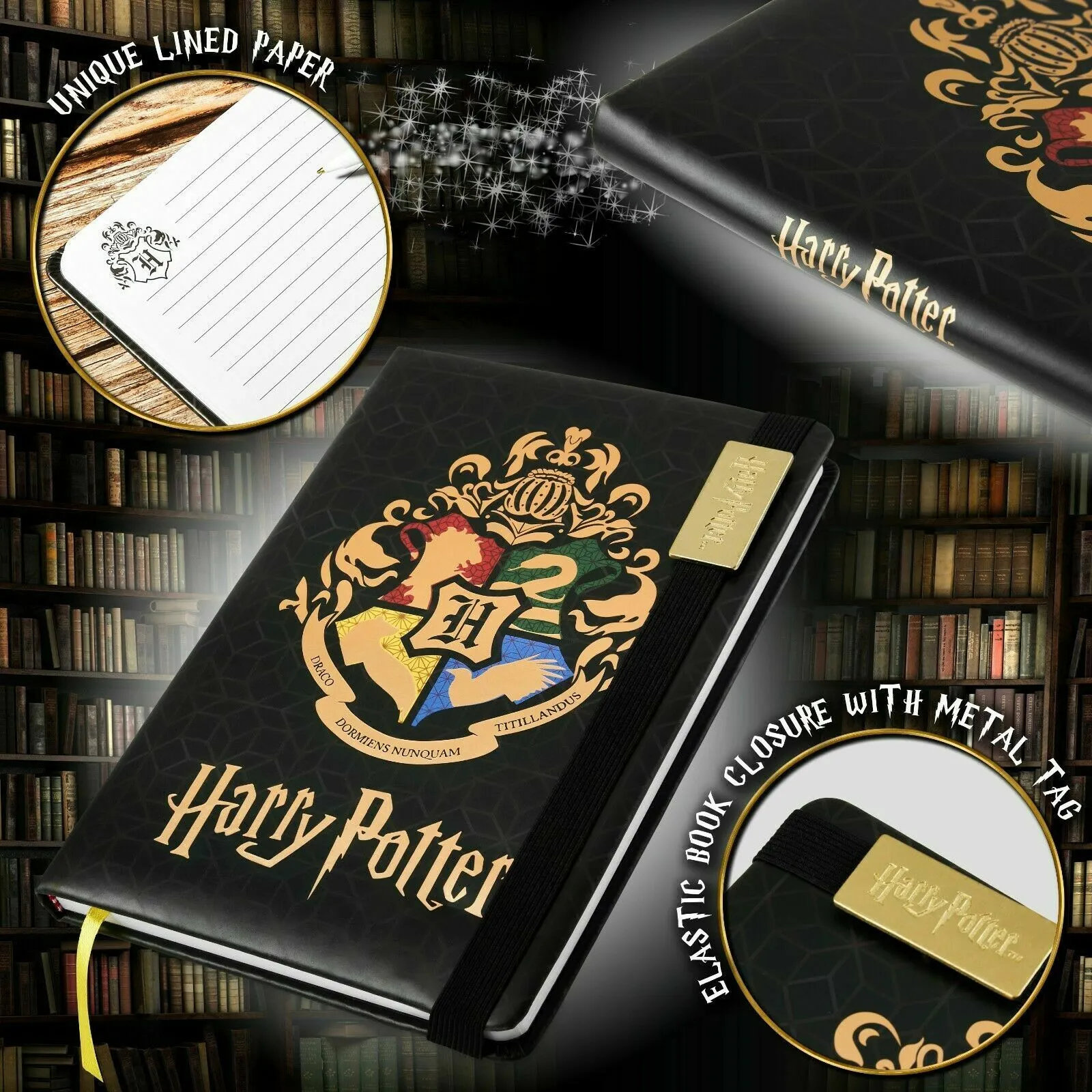 Harry Potter Notebook Pencil Case and Pen Set, Harry Potter Gifts & Merchandise