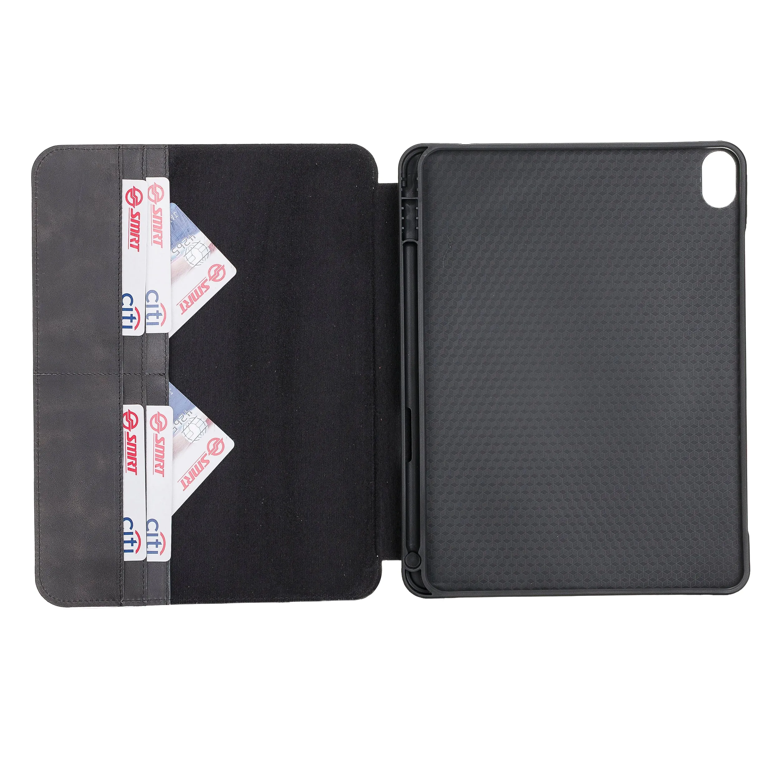 iPad Brown Leather Wallet Case