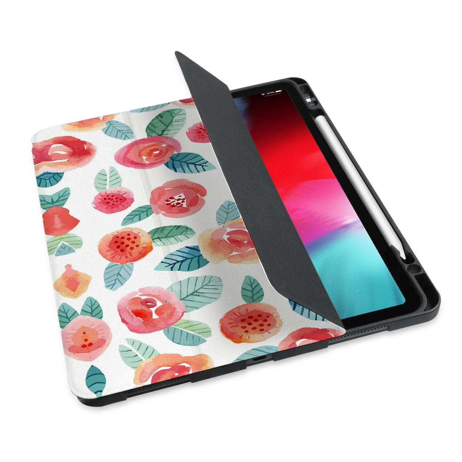 iPad Trifold Case - Rose