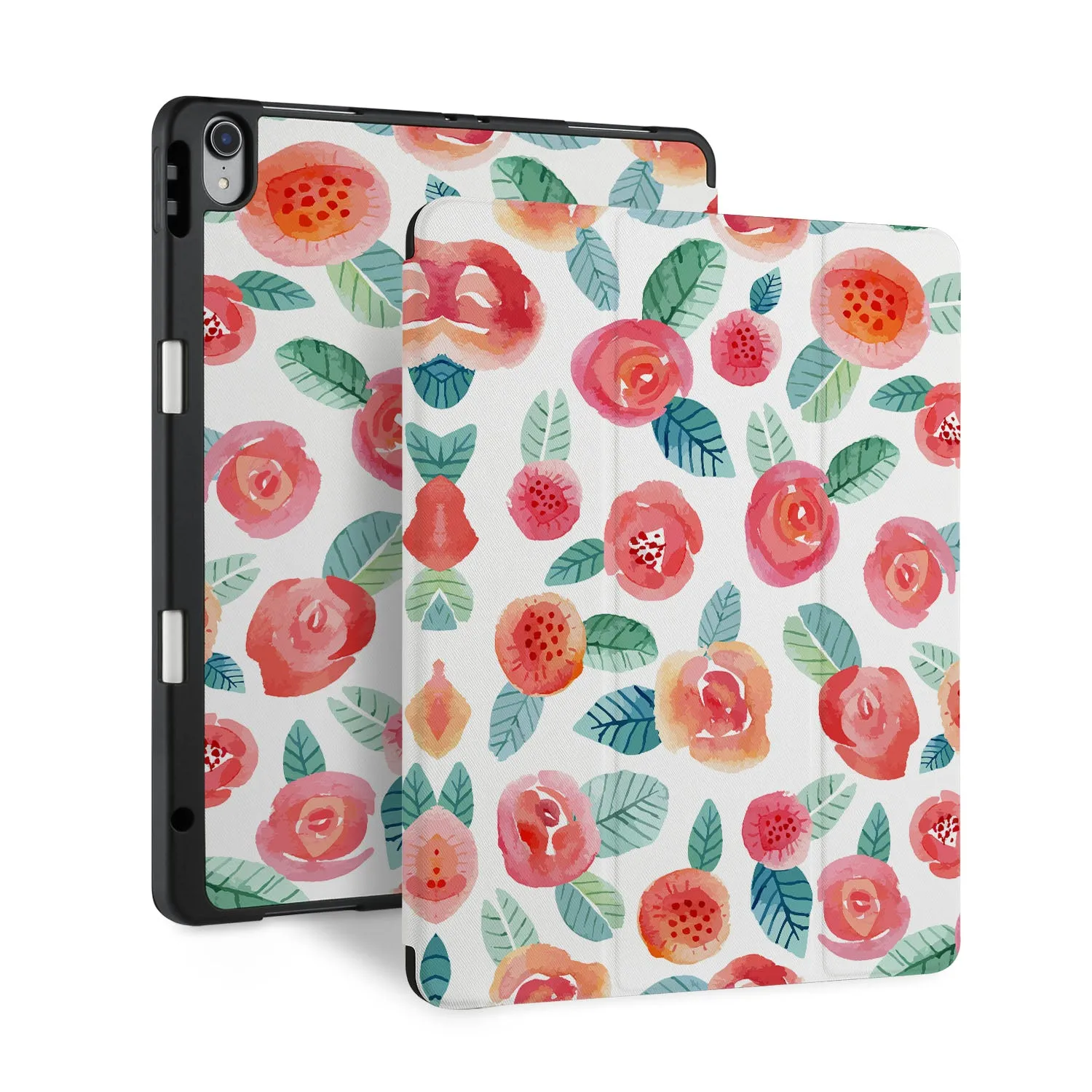 iPad Trifold Case - Rose