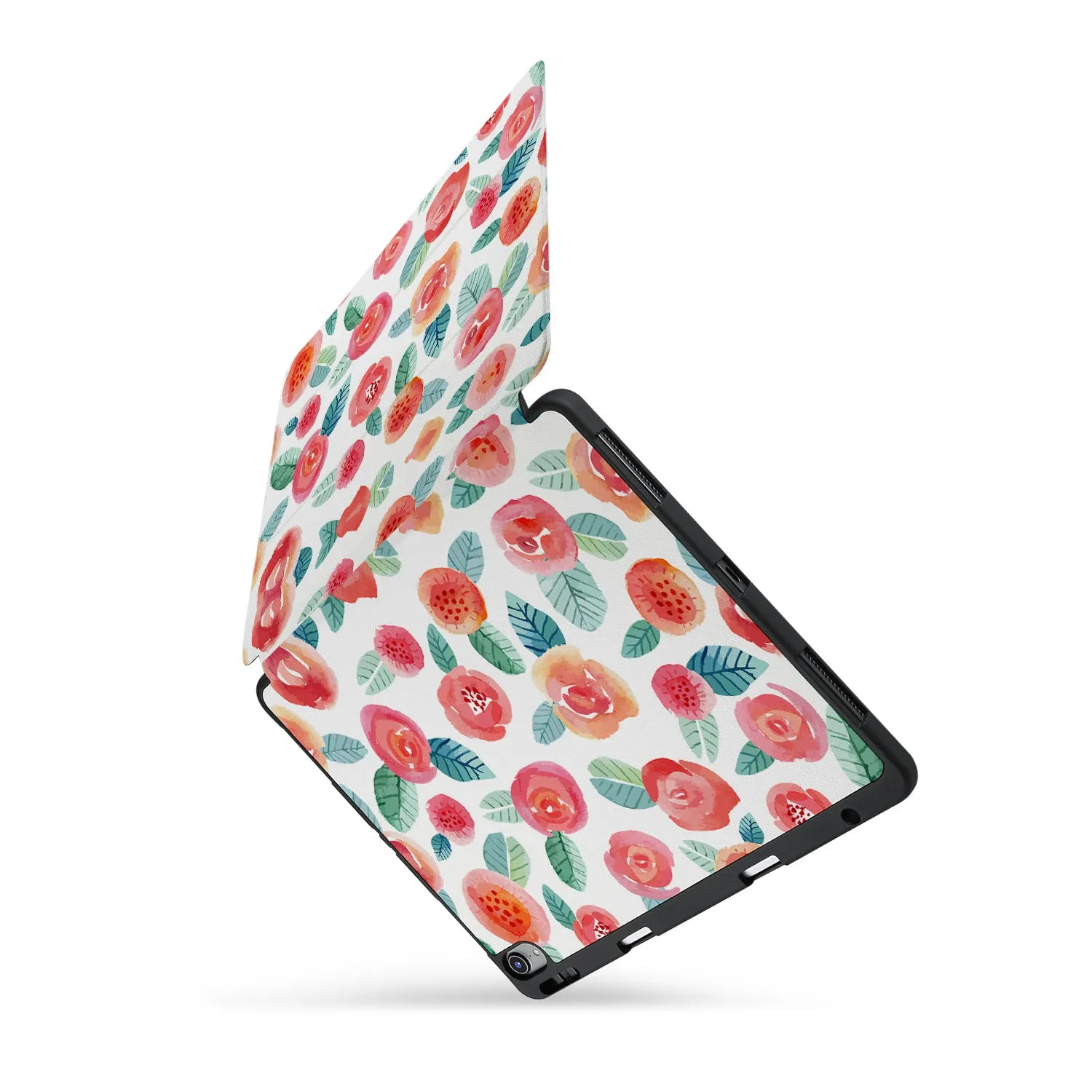 iPad Trifold Case - Rose