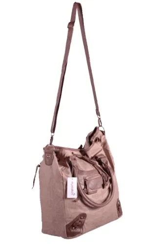 Jenna Faux Leather Cross Body Bag
