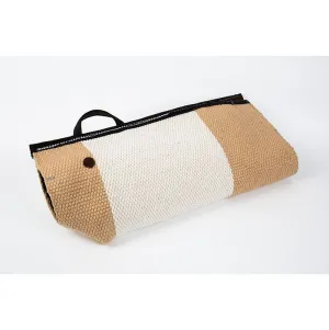 KLIN Puppy Sleeve, wedge shaped, white Jute, extra durable