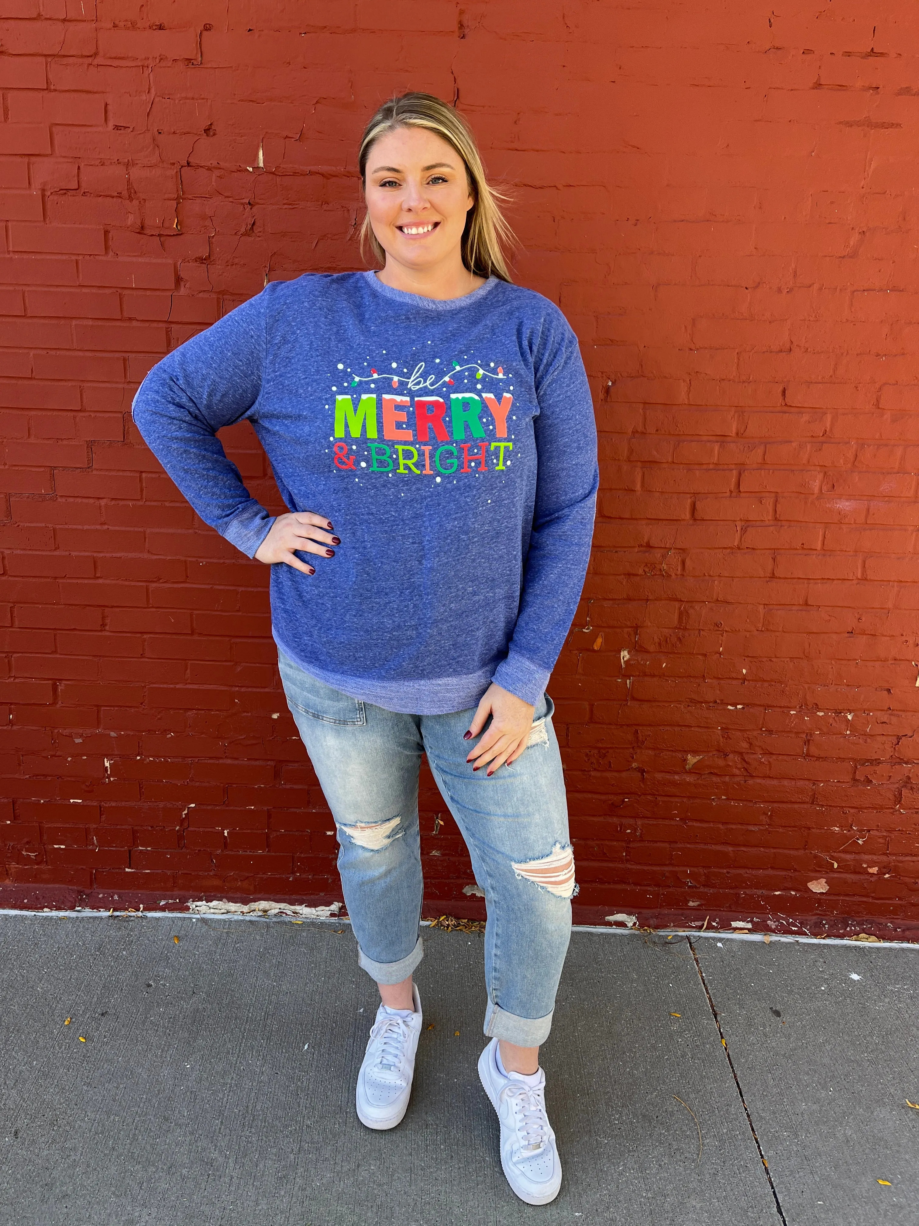 Merry & Bright Crewneck