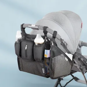 Midnight Black Stroller Organizer