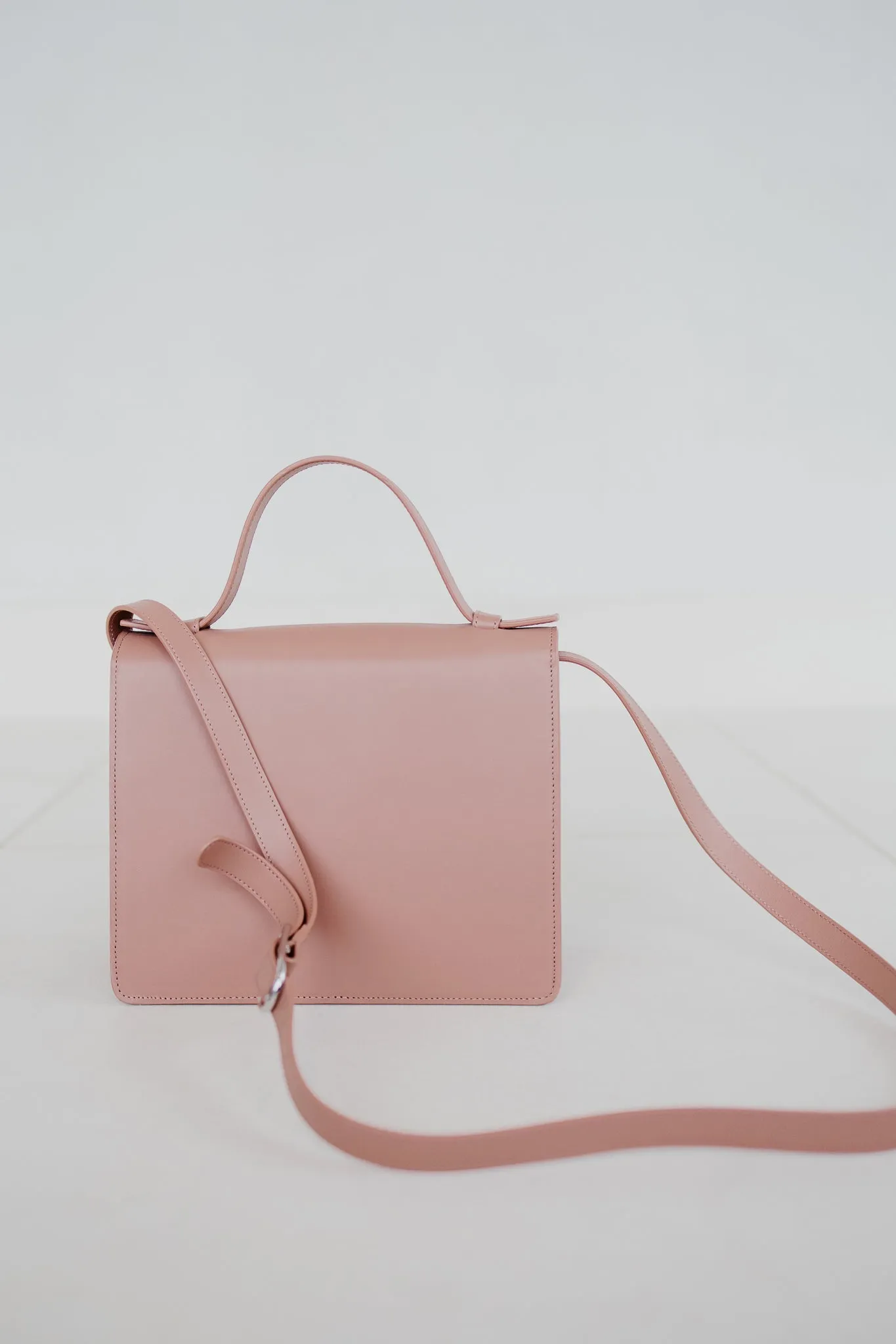 Mini Briefcase | Combi Rose Suède