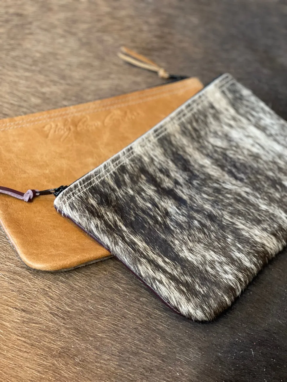 Mystery Large Purse Organizer Cowhide