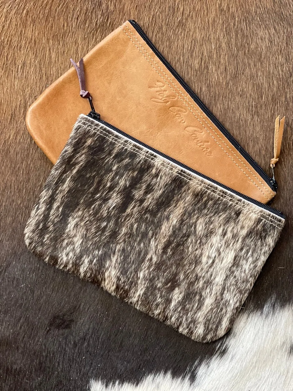 Mystery Large Purse Organizer Cowhide
