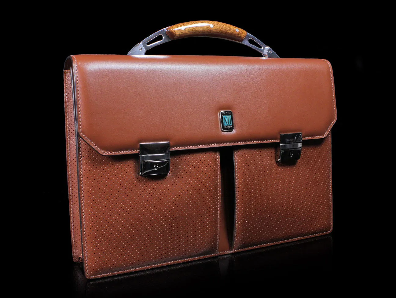Nardi Leather Briefcase