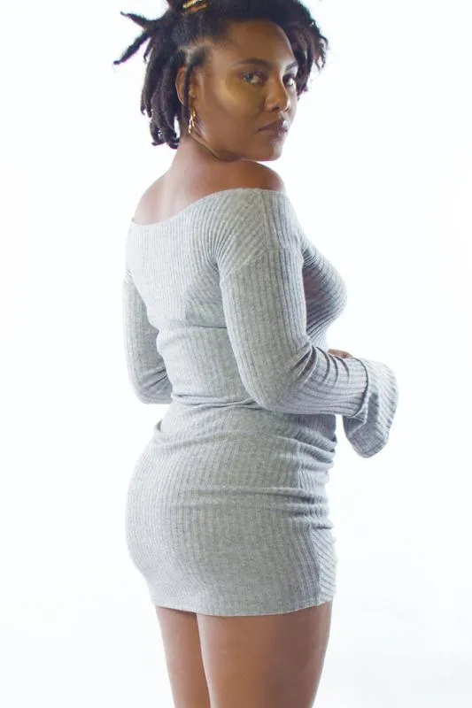 OFF SHOULDER MINI DRESS