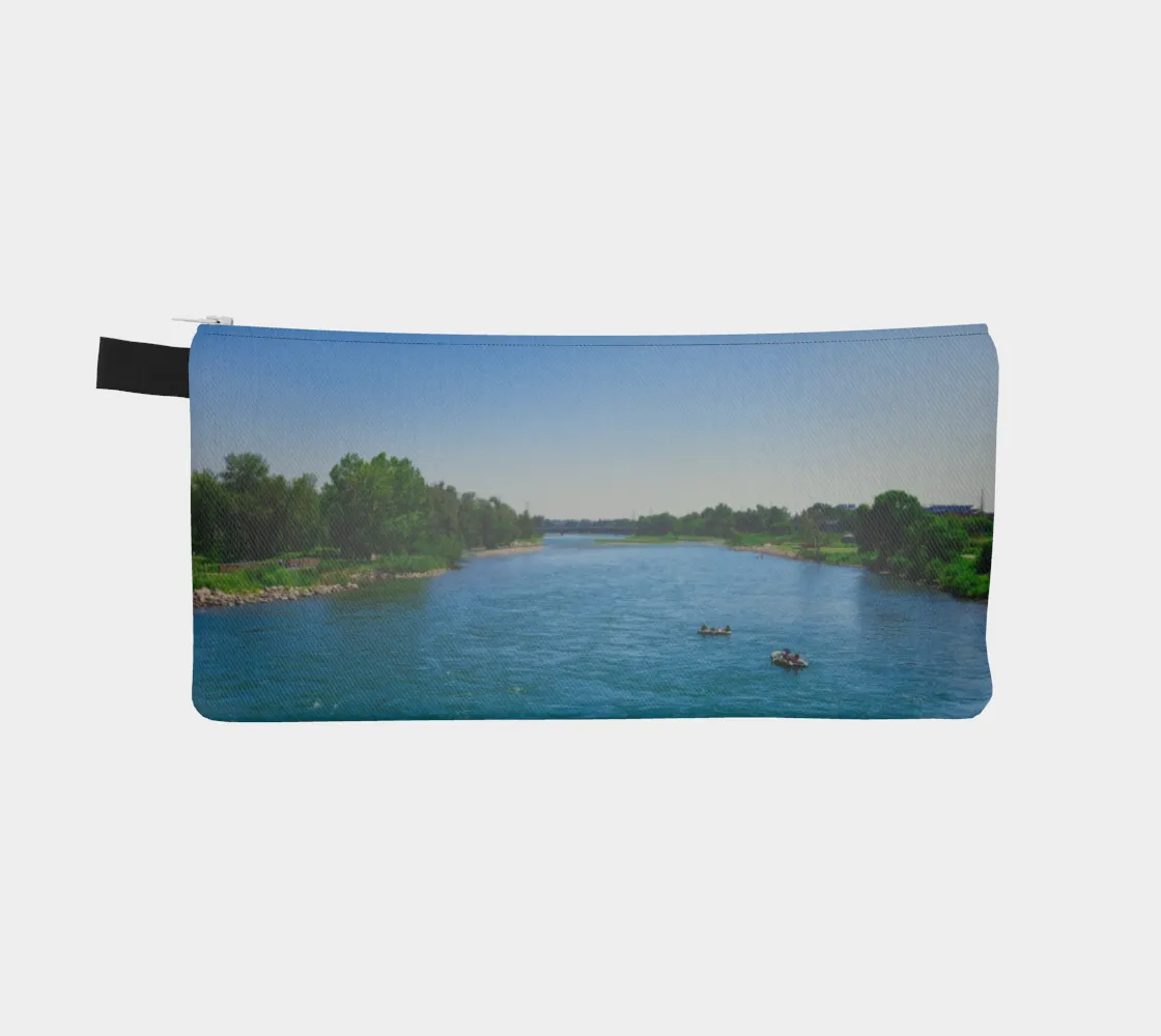 Pencil Case - Bow River George C. King Bridge