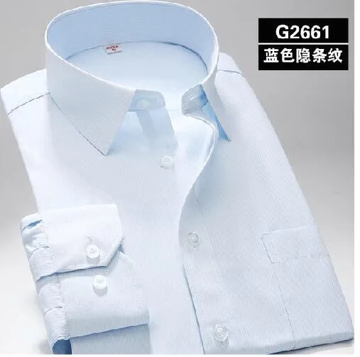 Plus Size Solid Long Sleeve Shirt #G26XX