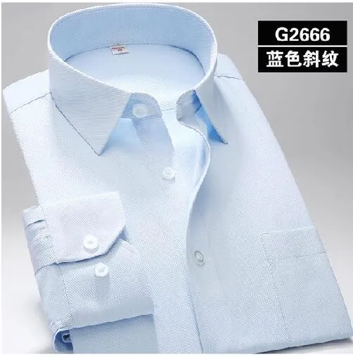 Plus Size Solid Long Sleeve Shirt #G26XX