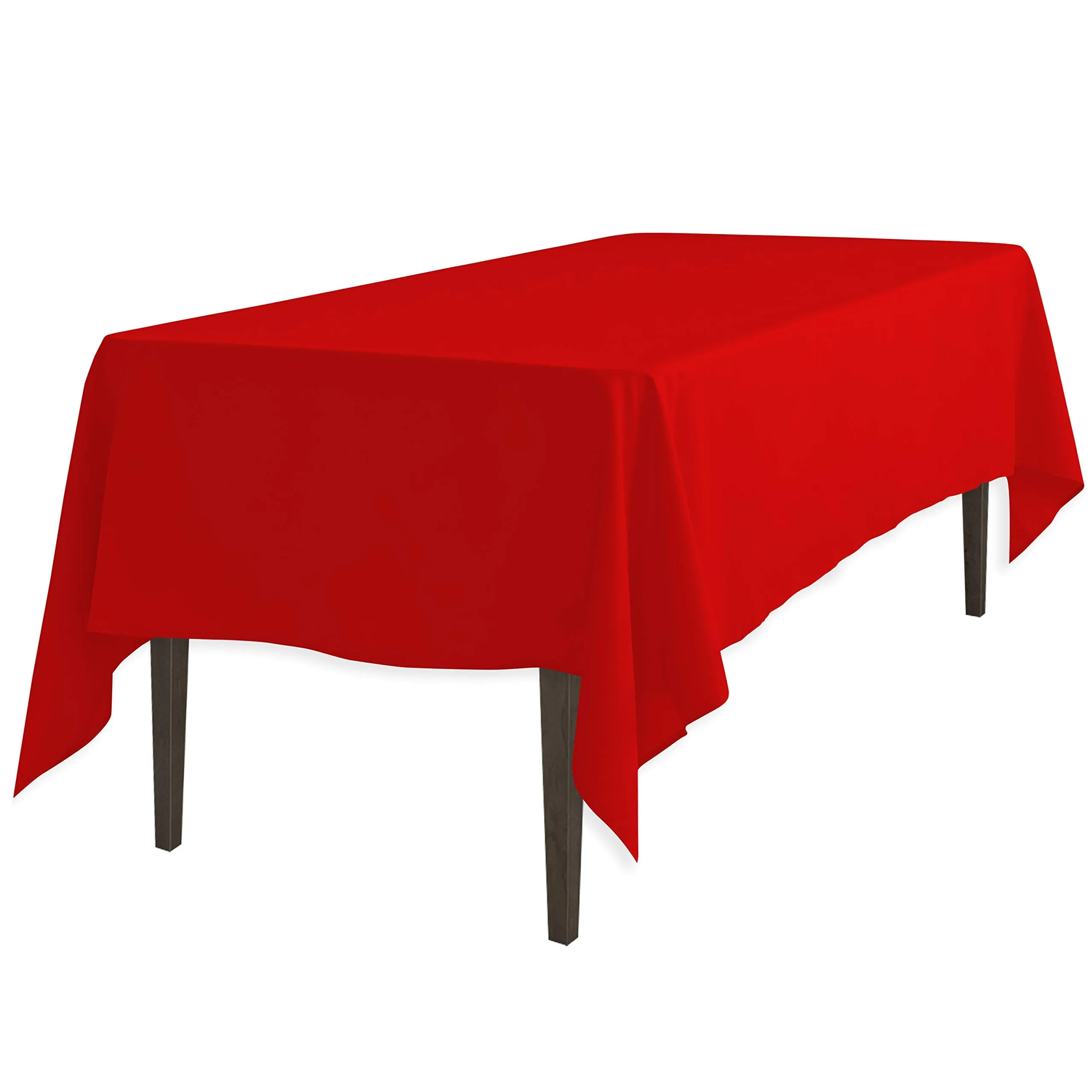Red Polyester Tablecloth