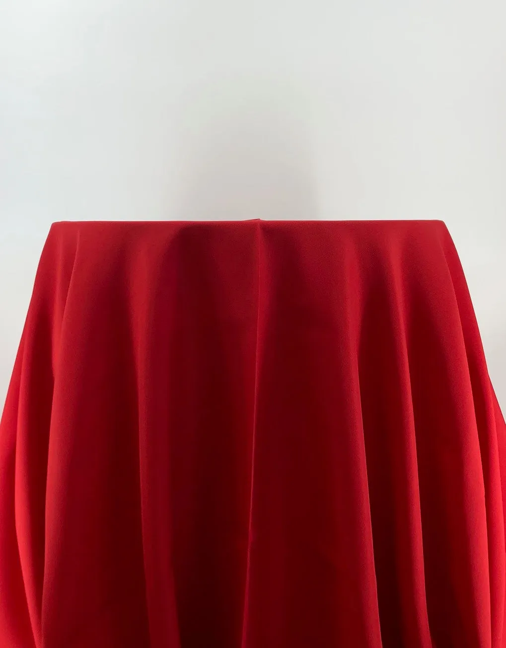 Red Polyester Tablecloth