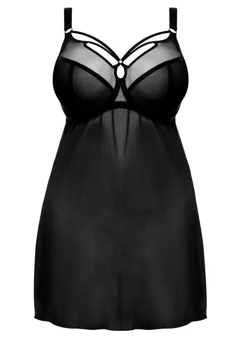 Sachi Baby Doll In Black - Elomi