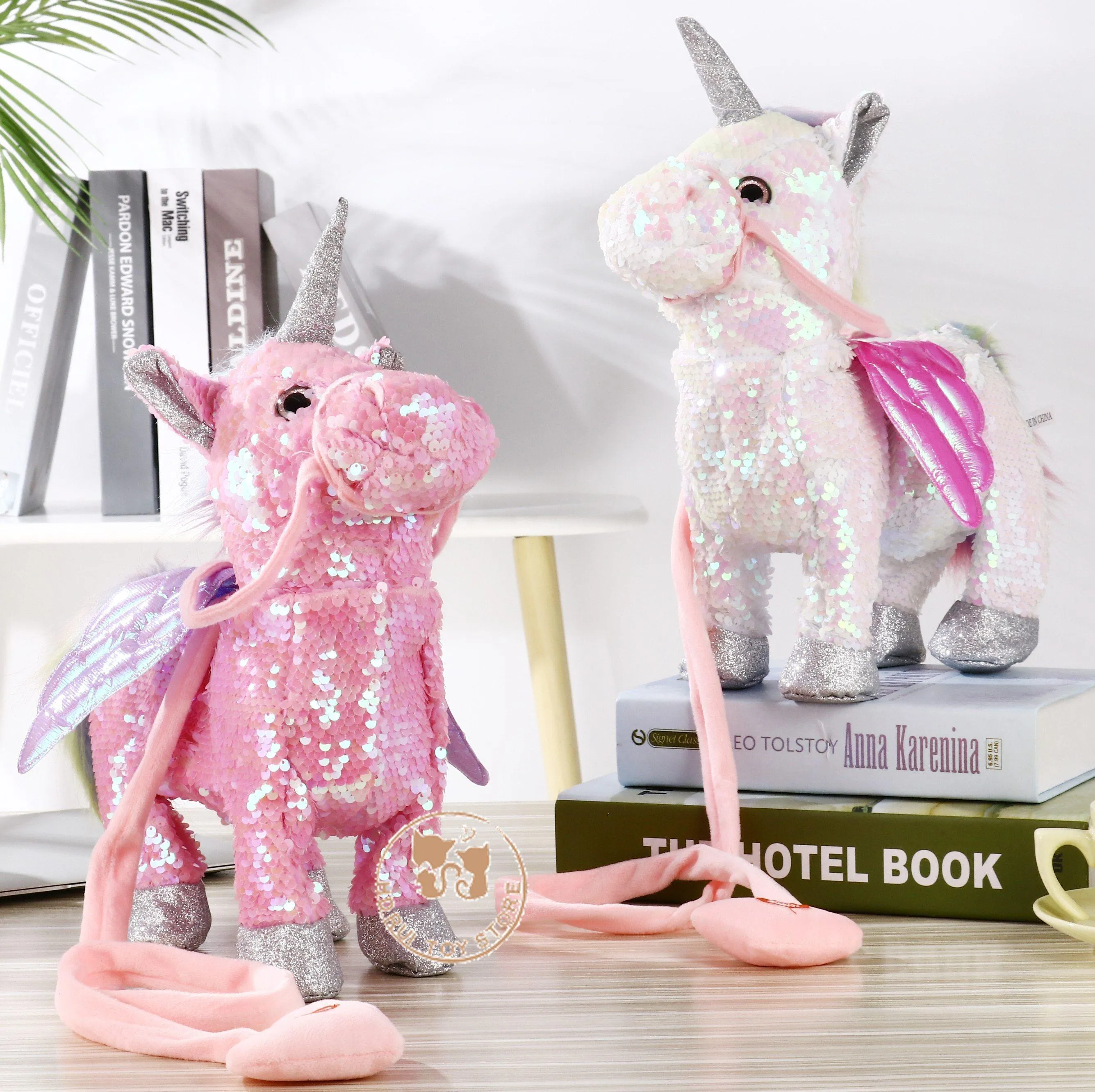 Sequin Walking Unicorn