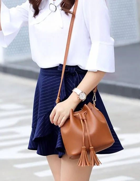 Shoulder Bucket Bag