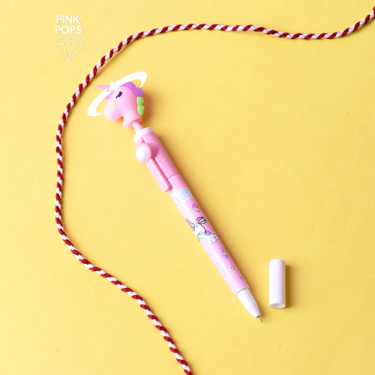 Silicone Unicorn Ball Pen