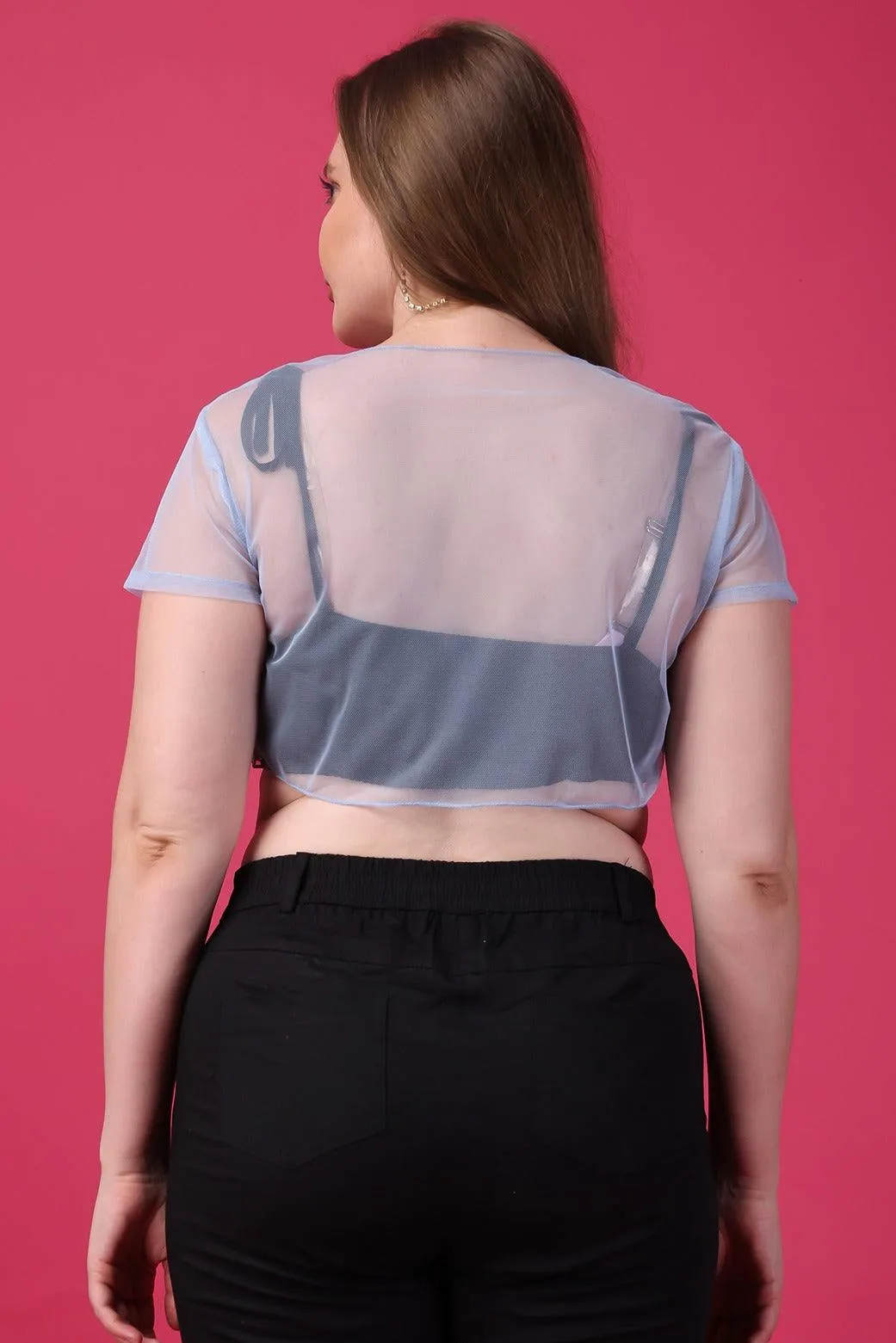 Solid Polyester Shrug