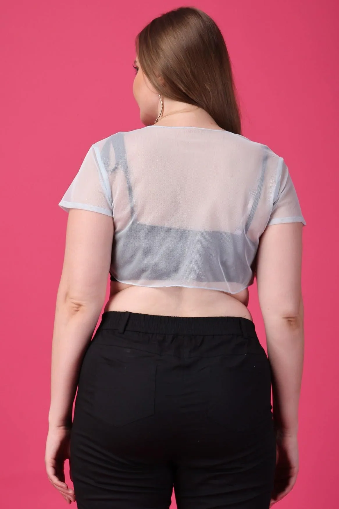 Solid Polyester Shrug