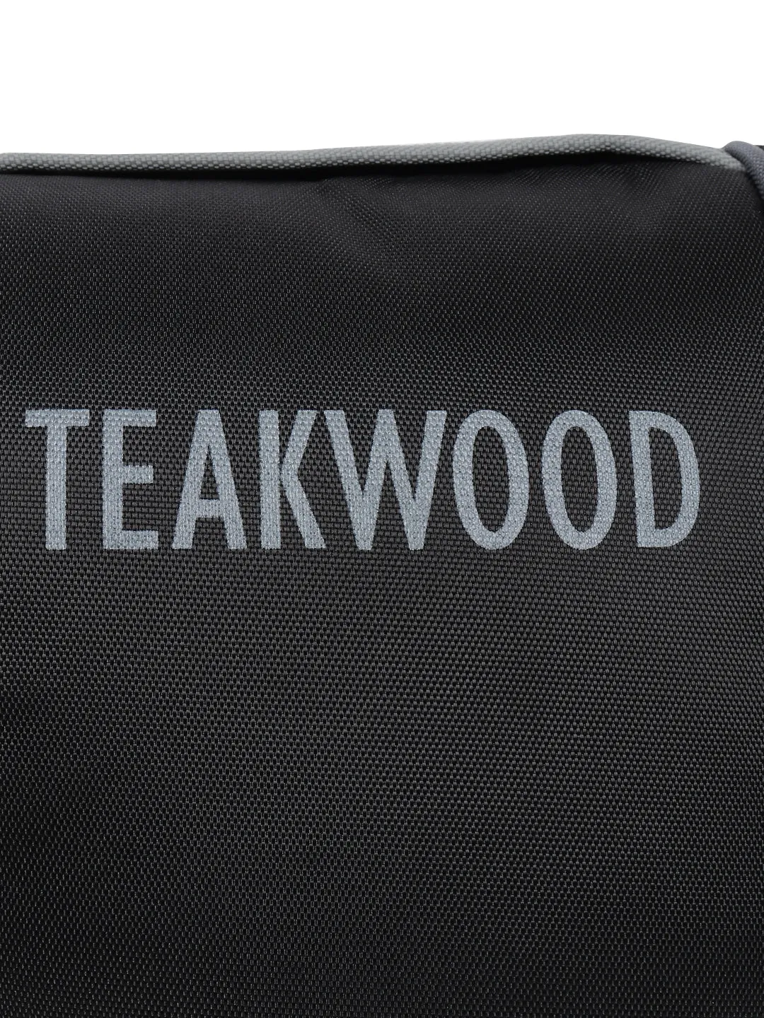 Teakwood Polyester Toiletry Kit Bag Black