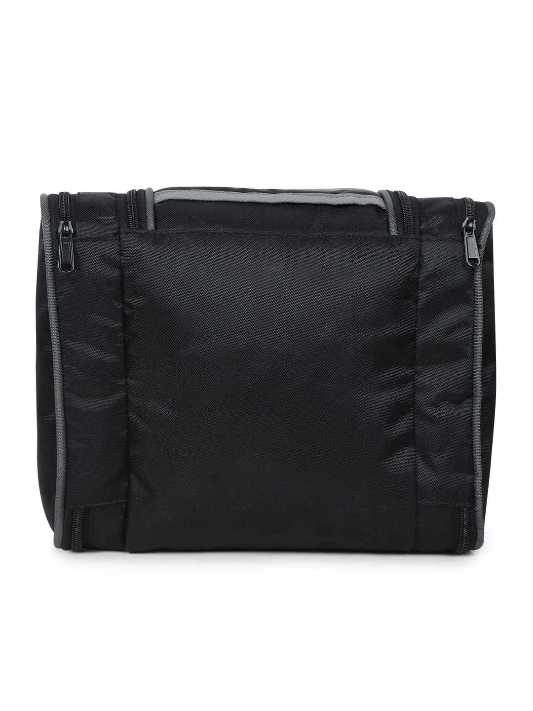 Teakwood Polyester Toiletry Kit Bag Black