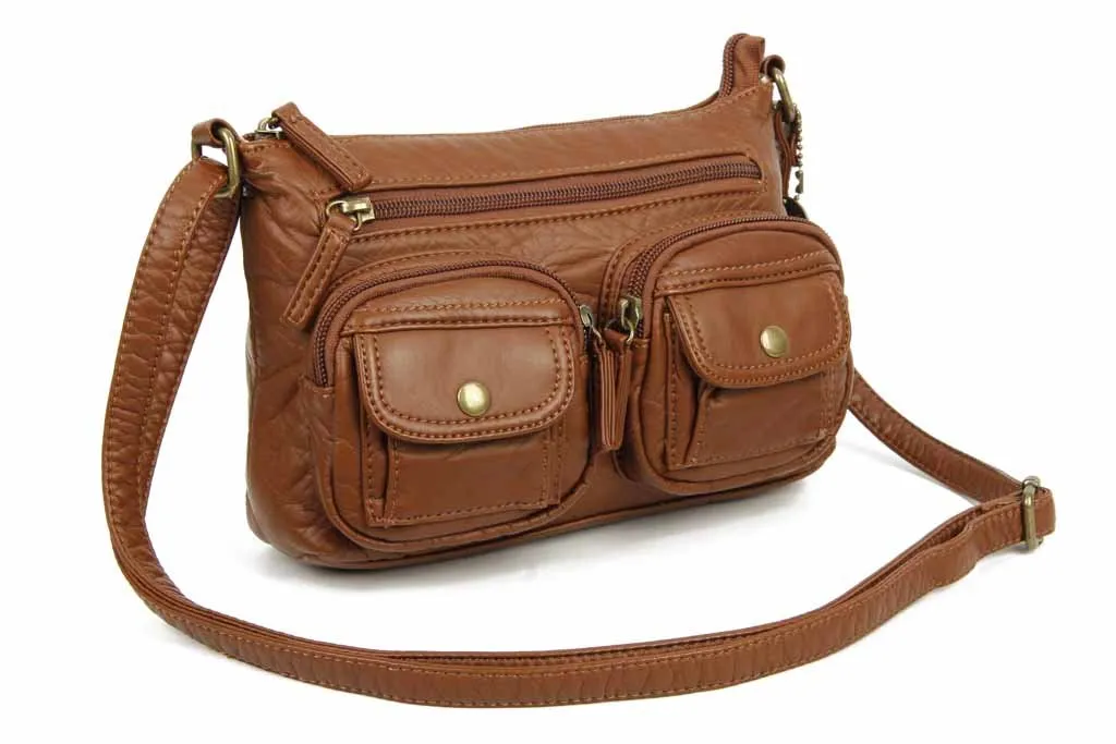 The Bethany Crossbody - Brown