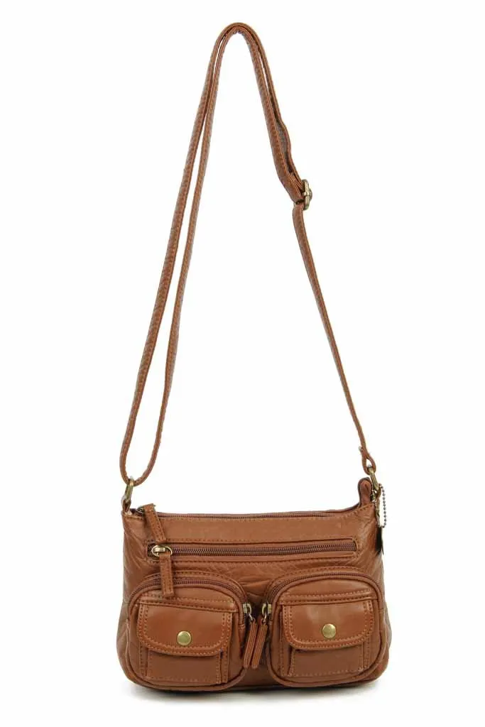 The Bethany Crossbody - Brown