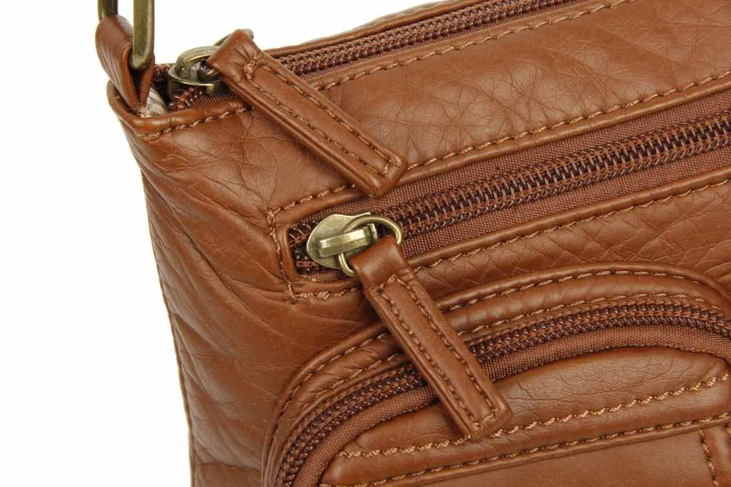 The Bethany Crossbody - Brown
