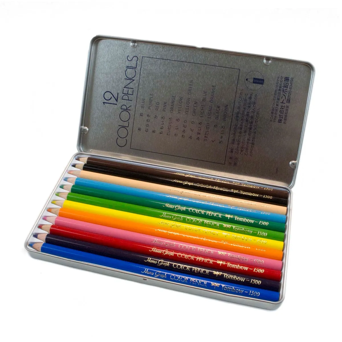 Tombow 12 Colored Pencils