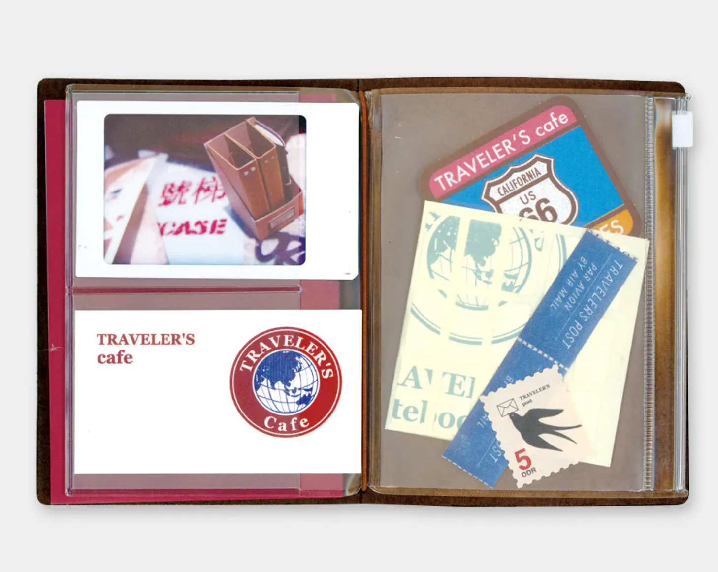 TRAVELER'S COMPANY | Passport Refill Zipper Pocket | 004