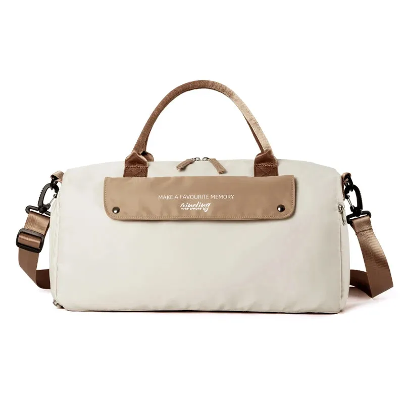 UAKISS  -   Travel Duffel Bag for Women Sports Gym Tote Bags Weekender Shoulder Bags  25L Large Capacity Waterproof Luggage