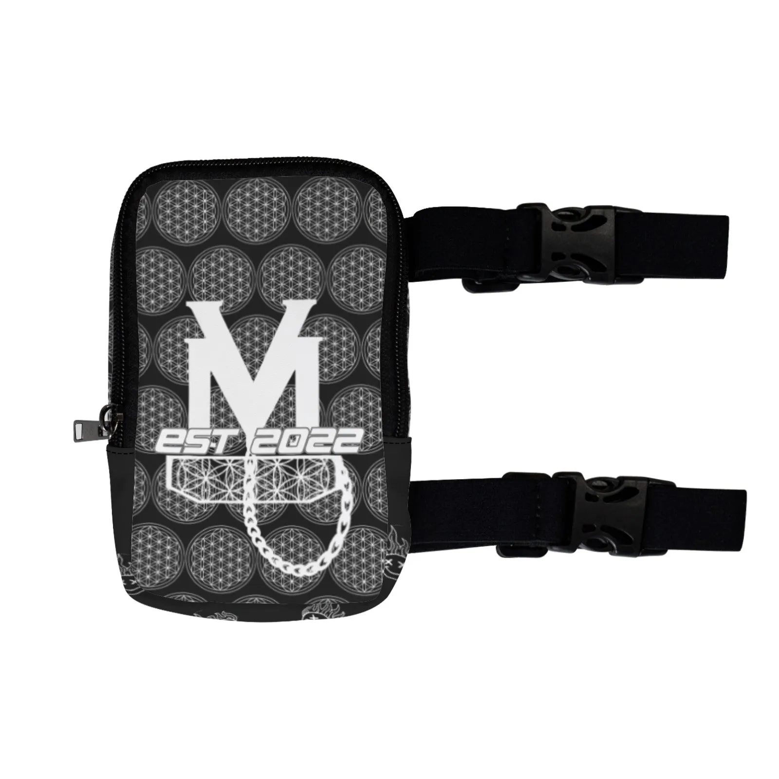 Vest Pocket FLOWer of Life Thigh Bag