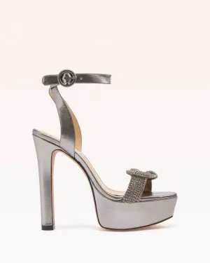 Vicky Crystal Plateau Sandal