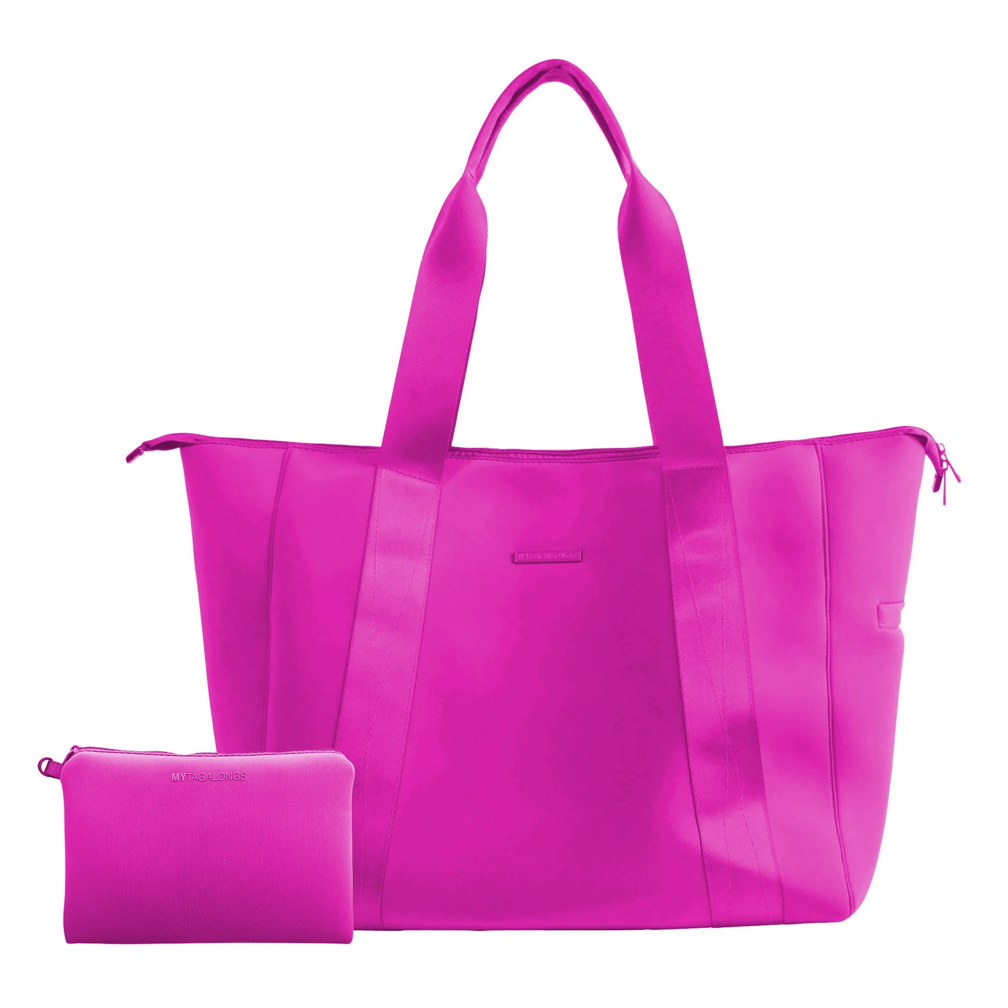 WEEKENDER NEOPRENE TOTE BAG - EVERLEIGH BERRY